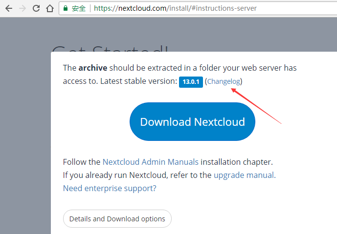 nextcloud-down