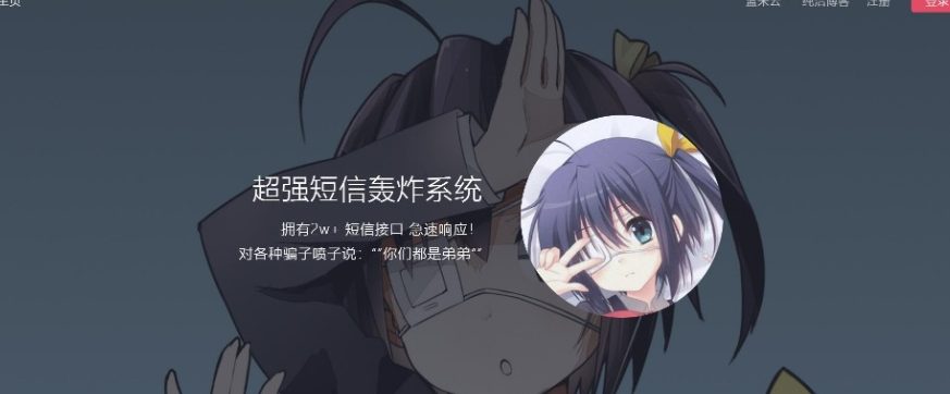 web版最新短信短信轰炸机源码