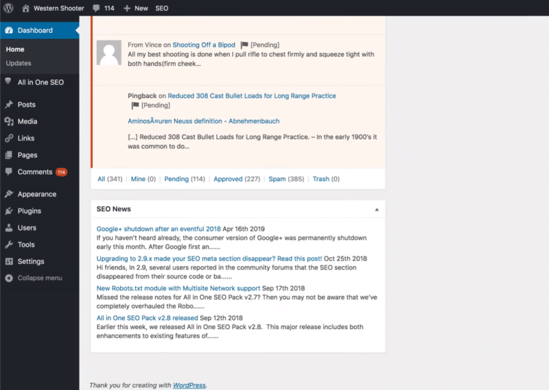 重新加载WordPress