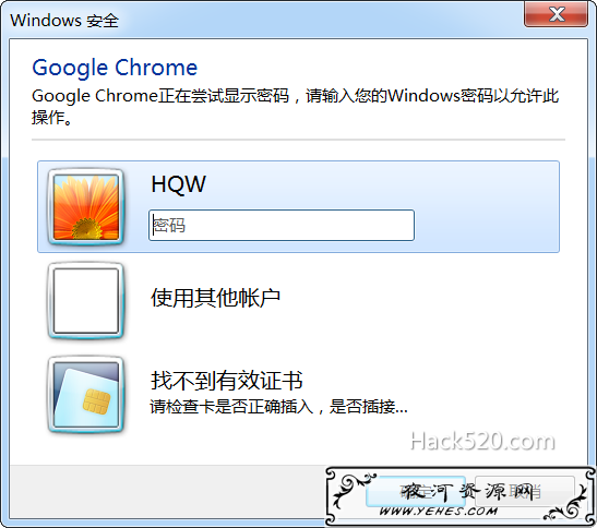 Chrome 明文显示密码