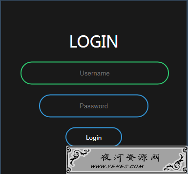 B站网页特效学习 -- 登录页制作