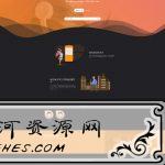 PHP原创音乐上传音乐分享社交平台网站源码 自适应手机端 UI非常漂亮
