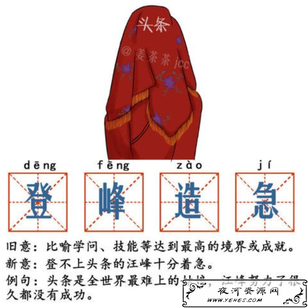 网络上的“登峰造急”是什么意思?