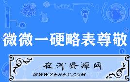 “微微一硬略表尊敬”是什么意思？