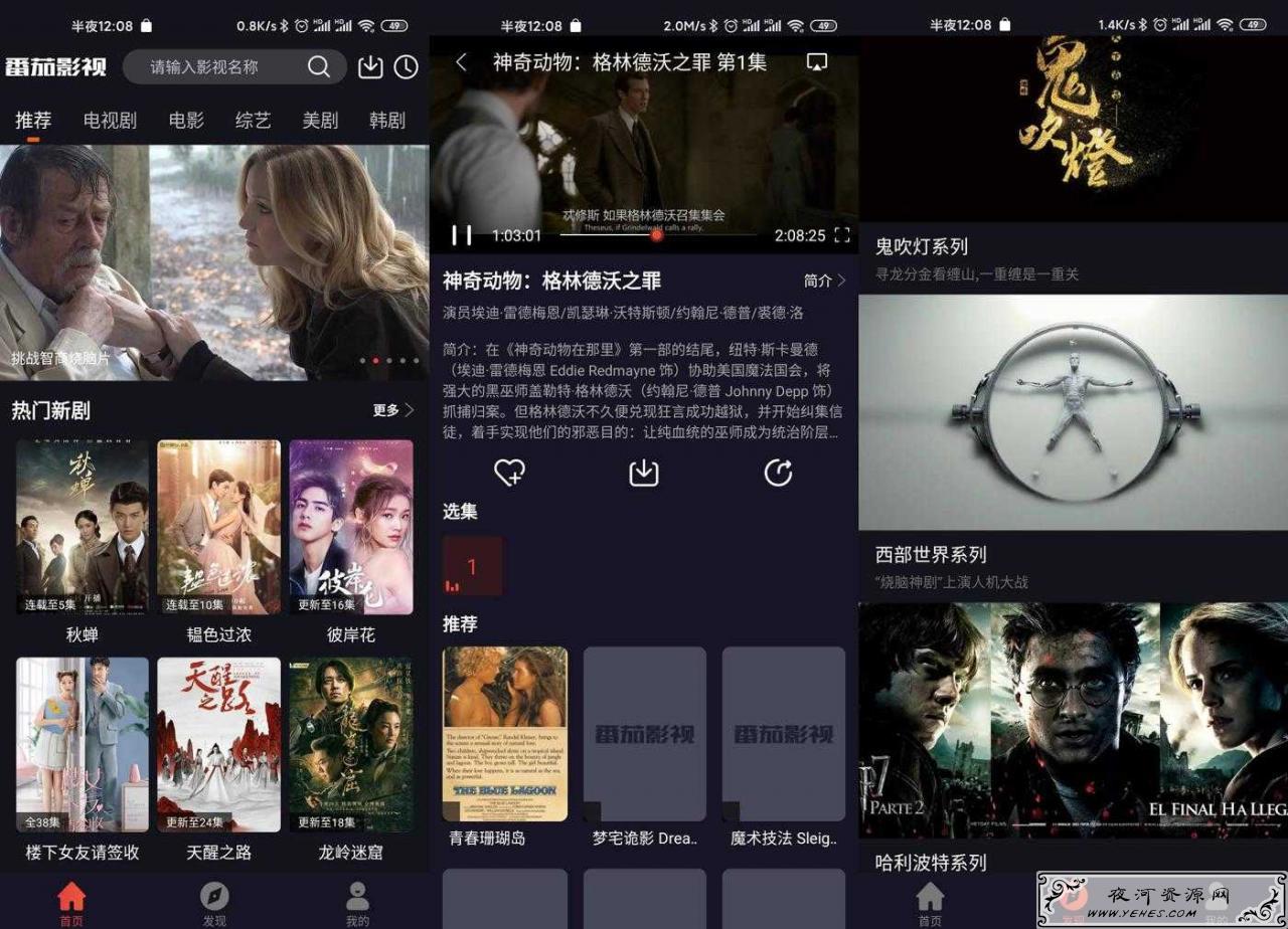 安卓番茄影视v1.0.5绿化版去广告破解会员权限