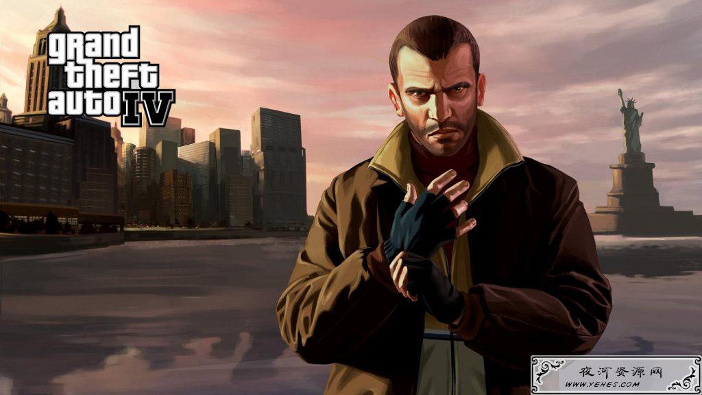 侠盗猎车手4_v1.04膝盖中箭组高清画质整合硬盘版_画质比GTA5好