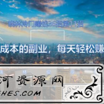 晓林冷门赚钱36招第11招简单，0成本的副业，每天轻松赚点零花钱【视频课程】