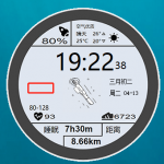 PC透明太空人天气表盘v1.2