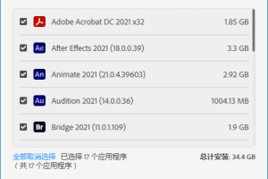 Adobe 2021 大师版 v11.8