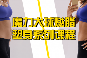 魔力大球燃脂塑身系列课程 安全瘦身