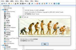 电脑硬件信息检测工具 SIW 2021 v11.5.0811 绿色单文件版