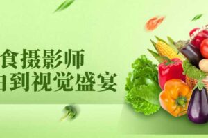 美食摄影师从小白到视觉盛宴 轻松完成美食摄影