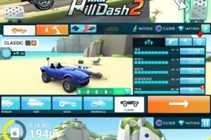 安卓3D赛车游戏 MMX爬坡赛车2