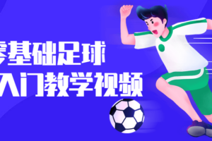 零基础足球新手入门教学视频 提高足球水平
