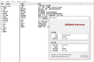 硬件检测工具 AIDA64 v6.50 免激活绿色版