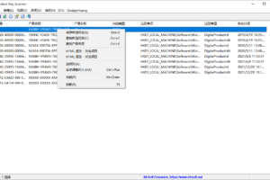 产品密钥搜索工具 Product Key Scanner v1.0 单文件版
