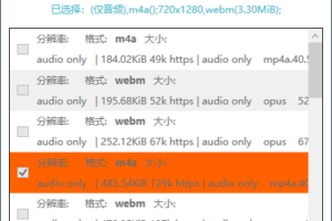 YT4KDownloader视频下载器 v2.8.1 支持B站视频下载