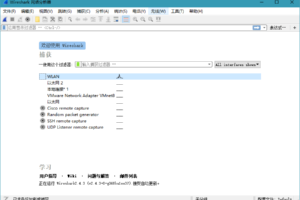 网络嗅探抓包工具 Wireshark v4.0.0 绿色便携版