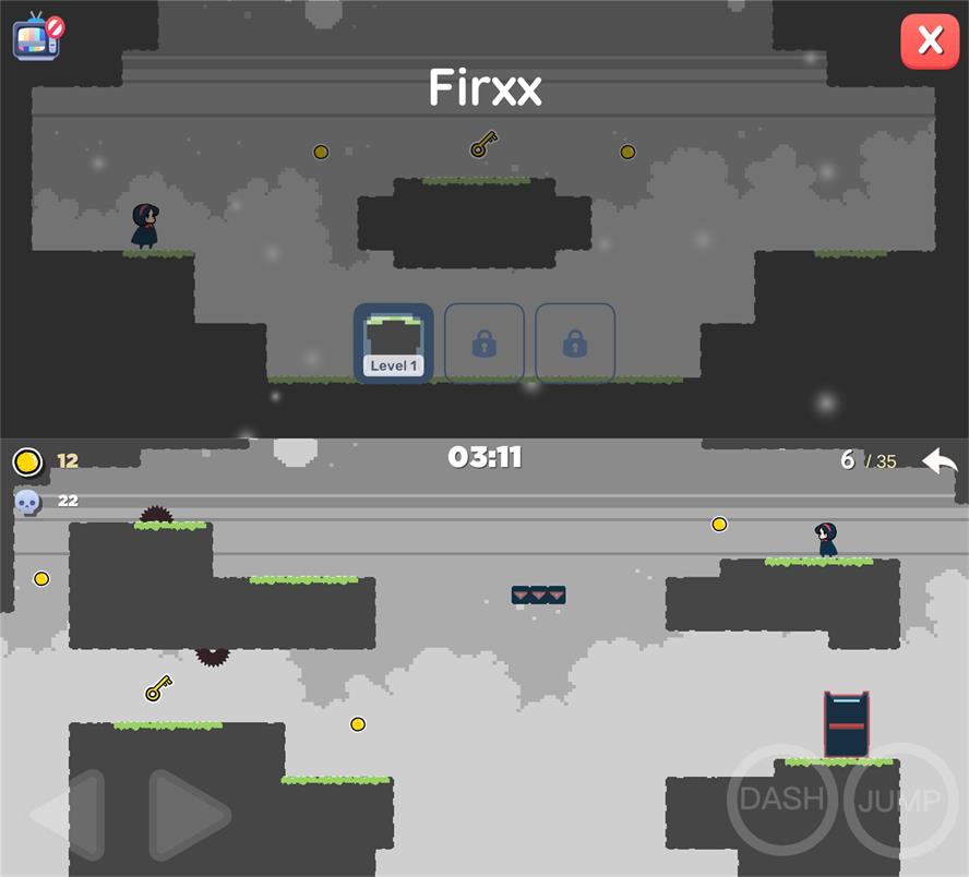 安卓动作冒险闯关游戏 Firxx