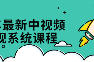 22年最新中视频变现系统课程