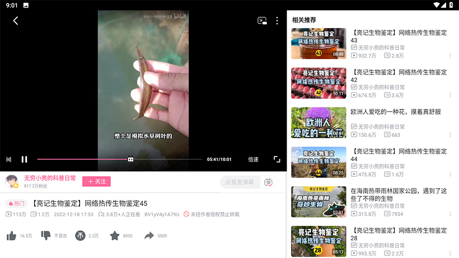 安卓哔哩哔哩HD v1.33.1 内置哔哩漫游模块版