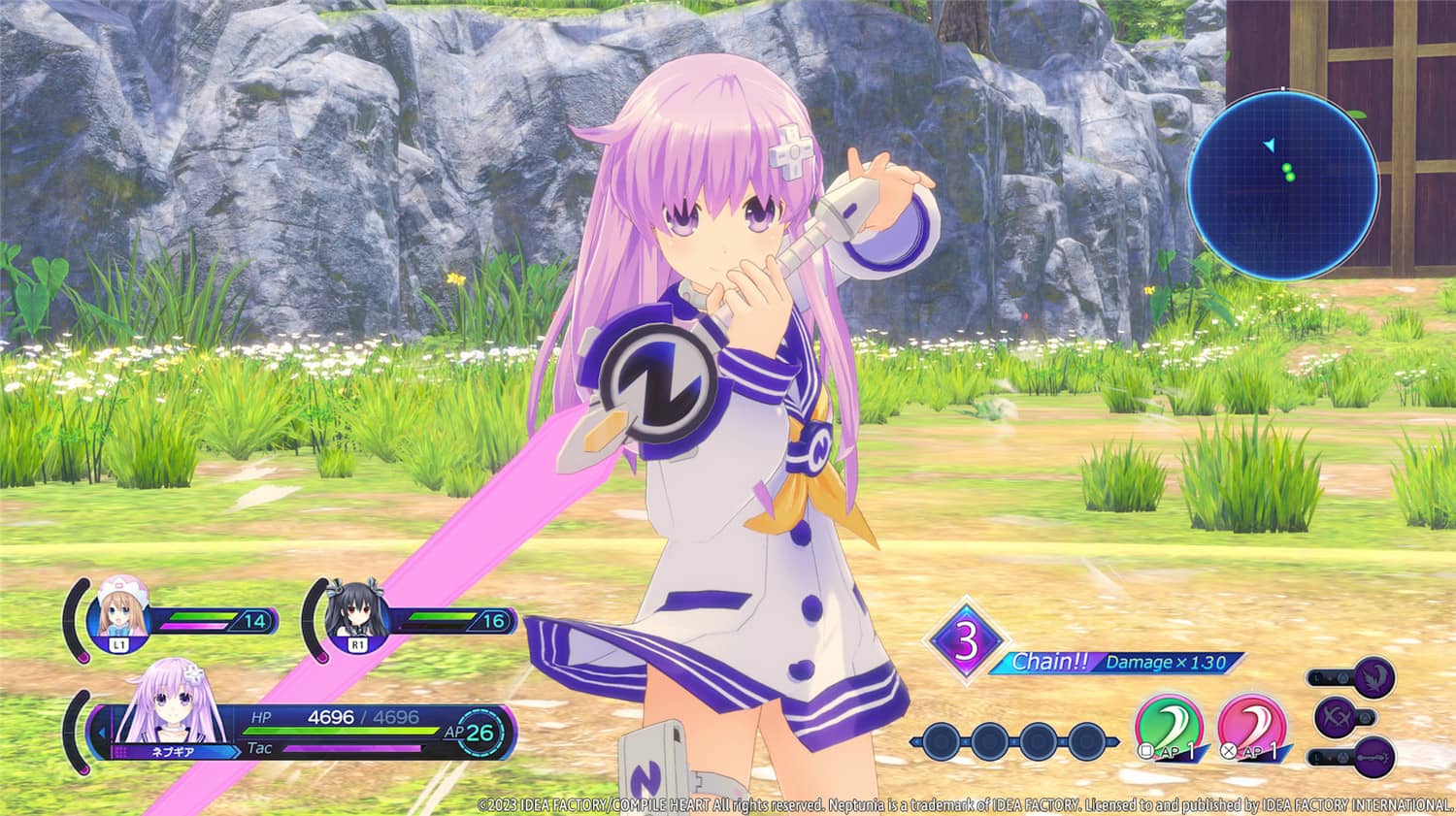 《超次元游戏海王星姐妹vs姐妹》中文版 Windows 第2张