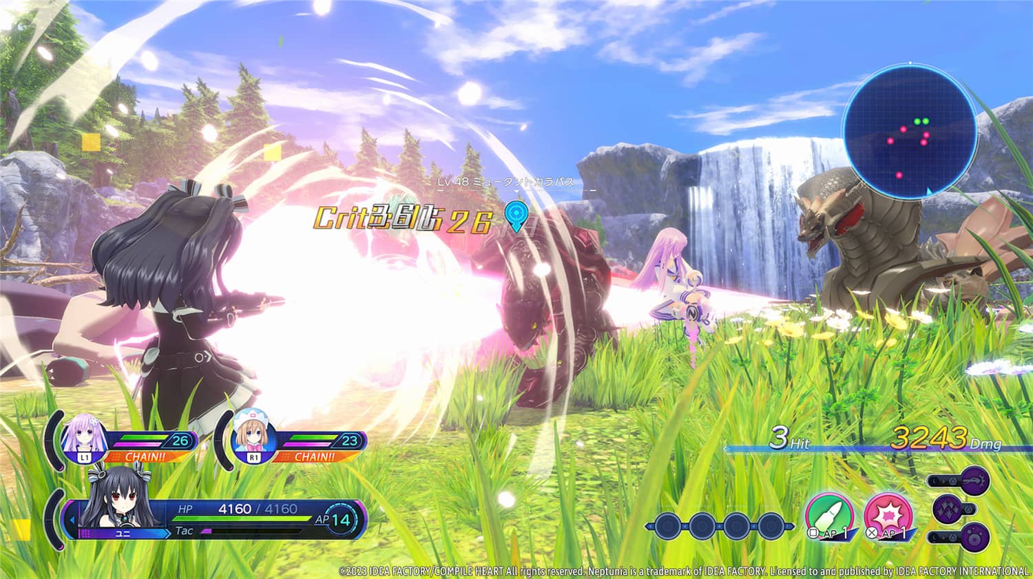 《超次元游戏海王星姐妹vs姐妹》中文版 Windows 第6张