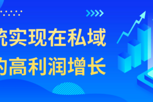 系统实现在私域中的高利润增长