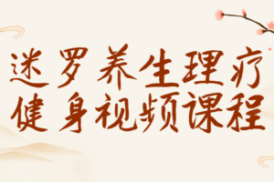 迷罗养生理疗健身视频课程