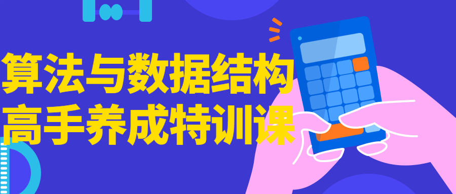 算法与数据结构高手养成特训课 算法与数据结构高手养成特训课