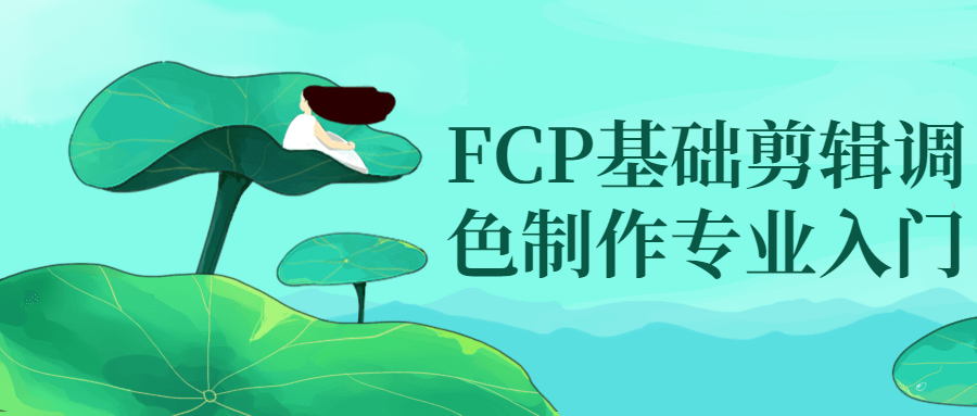 FCP基础剪辑调色制作专业入门 FCP基础剪辑调色制作专业入门