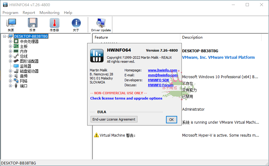 HWiNFO硬件检测工具 v7.70 绿色版-3